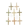 Real 18K Gold Plated Brass with Glass Pendants KK-A209-15G-1