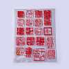 Transparent Silicone Stamp/Seal DIY-K007-06-1