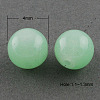 Imitation Jade Glass Beads Strands X-DGLA-S076-4mm-20-1