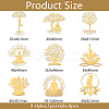 Nickel Decoration Stickers DIY-WH0450-134-2