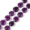 Natural Sugilite Beads Strands G-C116-A33-01-2