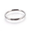 Tarnish Resistant 304 Stainless Steel Finger Rings RJEW-O032-01P-1