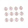 Zinc Alloy Enamel Charms ENAM-TAC0013-19B-1