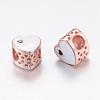 Alloy Enamel European Beads MPDL-T001-04C-2