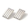 Brass Stud Earrings EJEW-R162-13P-1