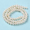 Natural Cultured Freshwater Pearl Beads Strands PEAR-E018-59-3