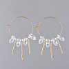 316L Surgical Stainless Steel Hoop Earring EJEW-JE03678-01-1