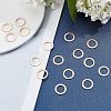 Unicraftale 60Pcs 2 Colors PVD Vacuum Plating 304 Stainless Steel Linking Rings STAS-UN0018-37-4