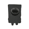 Black Alloy Brooches JEWB-I030-02C-2