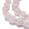 Natural Rose Quartz Beads Strands G-K303-B15-10MM-3