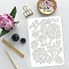 Large Plastic Reusable Drawing Painting Stencils Templates DIY-WH0202-513-3