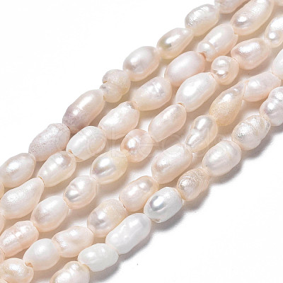 Natural Cultured Freshwater Pearl Beads Strands PEAR-N012-03C-1