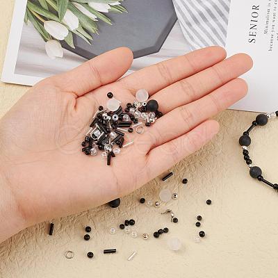 DIY Glass Seed Beads Jewelry Set Making Kit DIY-YW0004-23-1