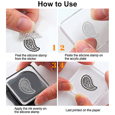 Custom PVC Plastic Clear Stamps DIY-WH0448-0607-1