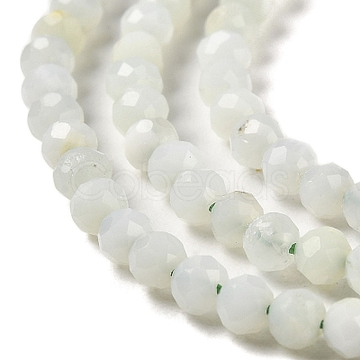 Natural Green Opal Beads Strands G-Z035-A02-02C-1