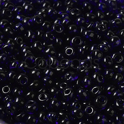 Transparent Colours Glass Seed Beads SEED-P006-02A-11-1