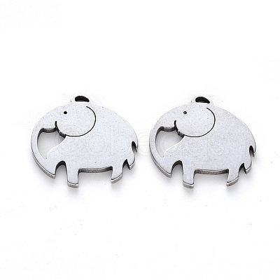 Non-Tarnish 201 Stainless Steel Charms X-STAS-N092-75-1