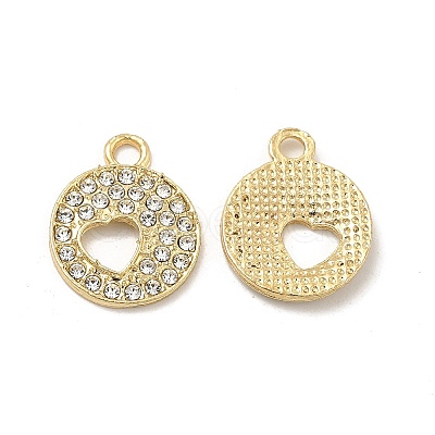 Alloy Crystal Rhinestone Pendants FIND-H039-56LG-1