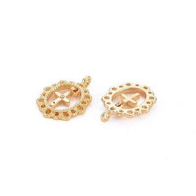 Brass Charms KK-S364-090-1