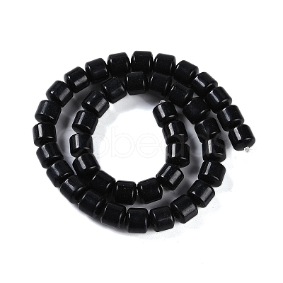 Natural Black Obsidian Beads Strands G-L604-E05-01-1