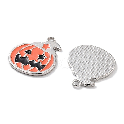 Halloween Theme Rack Plating Alloy Enamel Pendants PALLOY-F311-02P-1