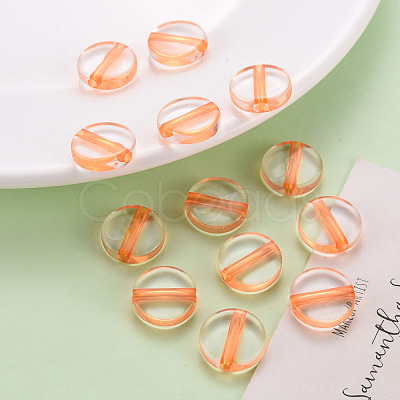 Transparent Acrylic Beads TACR-S154-09A-84-1