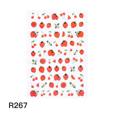 Nail Art Stickers MRMJ-Q064-R267-1