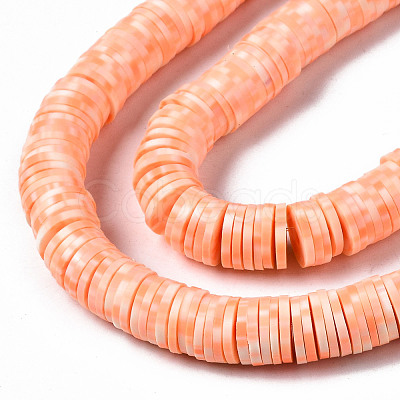 Handmade Polymer Clay Beads Strands CLAY-N008-010-213-1