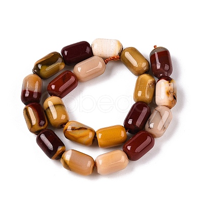 Natural Mookaite Beads Strands G-G980-46B-1