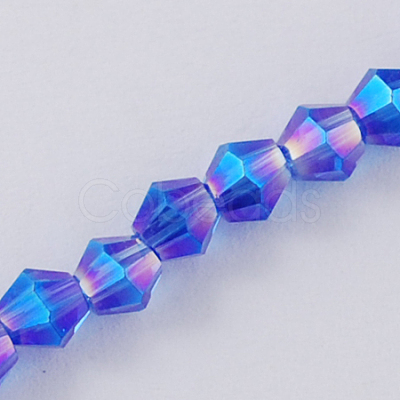 Glass Beads Strands EGLA-S056-3mm-05-1