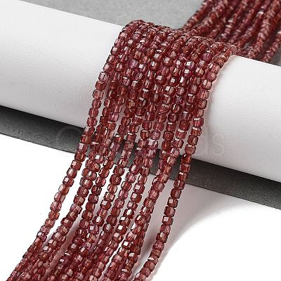 Natural Garnet Beads Strands G-B088-E11-02-1