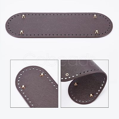 PU Leather Oval Bottom FIND-WH0066-96D-1