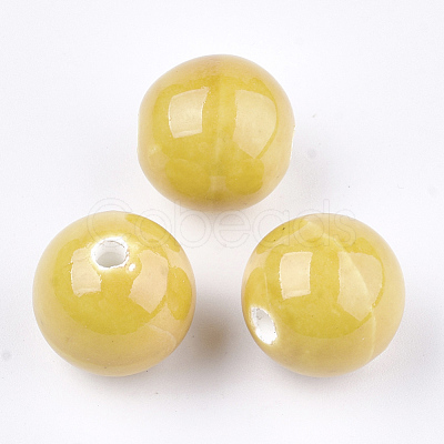 Handmade Porcelain Beads X-PORC-S499-02U-1