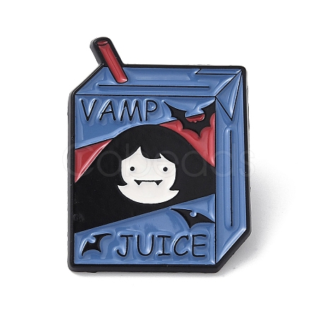 VAMP Juice Drink Enamel Pins JEWB-M044-03C-EB-1