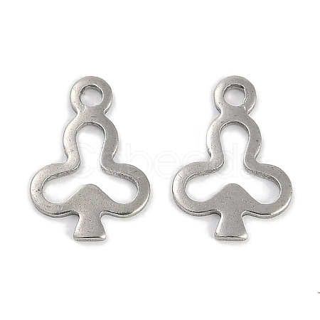 201 Stainless Steel Charms STAS-R135-19P-1