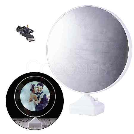 Acrylic Magic Photo Frame Mirror DIY-WH0151-41-1
