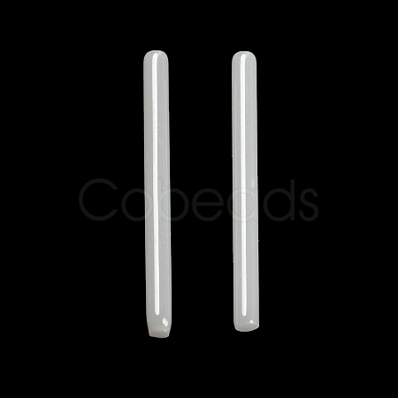 Hypoallergenic Bioceramics Zirconia Ceramic Straight Bar Stud Earrings AJEW-Z014-05A-1