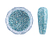 Shiny Nail Art Glitter Powder, with, DIY Sparkly Paillette Tips Nail, Light Sky Blue, 0.1~0..5x0.1~0.5mm, about 1g/box