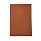 Lichee Pattern Double-Faced Imitation Leather Fabric, for DIY Earrings Making, Camel, 20x30cm