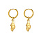 Stainless Steel Seashell Shape Earrings for Women