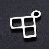 Non-Tarnish 201 Stainless Steel Charms STAS-T054-JN768-1-2