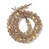 Synthetic Moonstone Beads Strands G-E573-01A-07-2