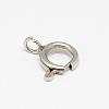 304 Stainless Steel Spring Ring Clasps STAS-O040-03-1