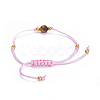 Adjustable Nylon Cord Braided Bead Bracelets BJEW-JB04417-4