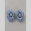 Denim Cloth Flowers DIY-WH0409-40A-2