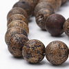 Dyed Natural Agate Beads Strands X-G-Q462-130A-8mm-3