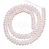 Natural Cultured Freshwater Pearl Beads Strands PEAR-N015-07B-4