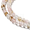 Cherry Quartz Glass Beads Strands G-P476-01A-01-4