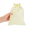 Burlap Packing Pouches Drawstring Bags ABAG-BC0001-07D-17x23-5