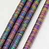 Electroplate Non-magnetic Synthetic Hematite Beads Strands G-J164B-2mm-03-1